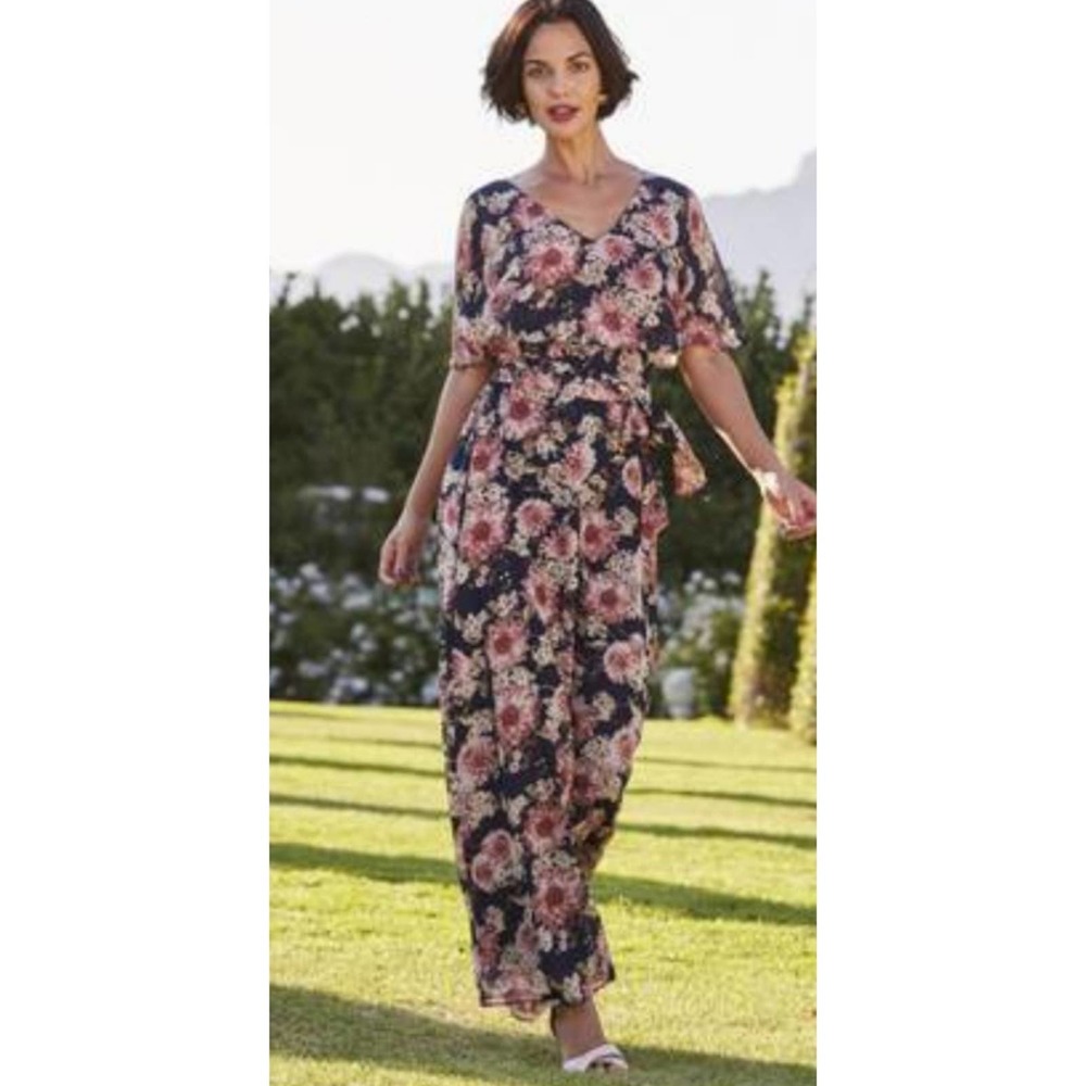 Anthology Floral Maxi Dress Size 28